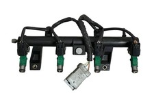 FLAUTO INIEZIONE / INIETTORI FIAT QUBO 1.4 BENZINA 2012 - 9655833580