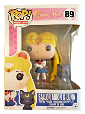 Funko Pop Animations Sailor Moon e Luna VINYL FIGURE 89 Come Nuovo