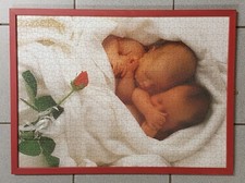 Puzzle 1000 pz Anne Geddes + cornice