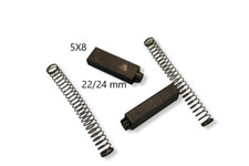 Coppia spazzole Carboncini di ricambio per motore Folletto K136 K135 K131 K130