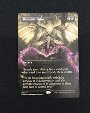 MTG Demonic Tutor #0696