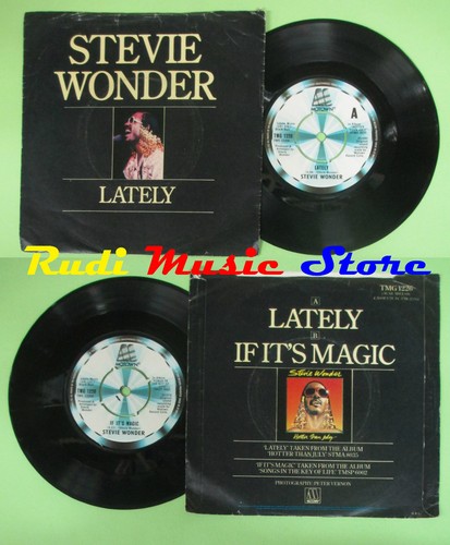 Stevie wonder lately - lp, 45