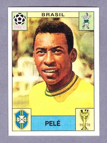 Pele brasil figurine panini - brasil,
