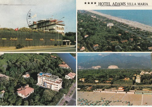 Cartolina hotel adams villa - cartolina,