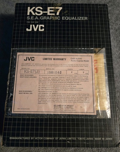 Nos raro jvc s e - raro, (j)