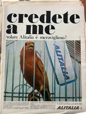 Pubblicità d'epoca originale