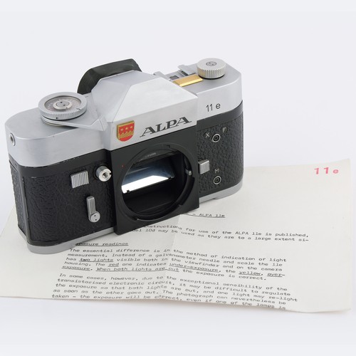 Alpa reflex 11e - reflex,