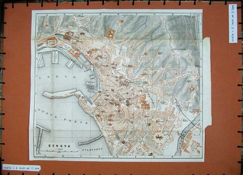 Vecchia stampa antica 1886 - stampa,
