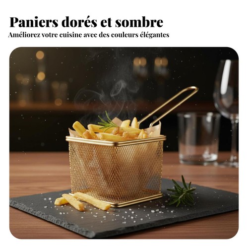 Mini panier frites design - à,