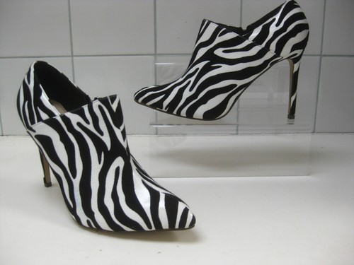 Stivali zebra stiletto scarpe - stivali,