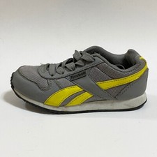 Reebok Scarpe Sneakers Sportive Bambino Grigio Giallo Taglia 29 Sportswear Cool