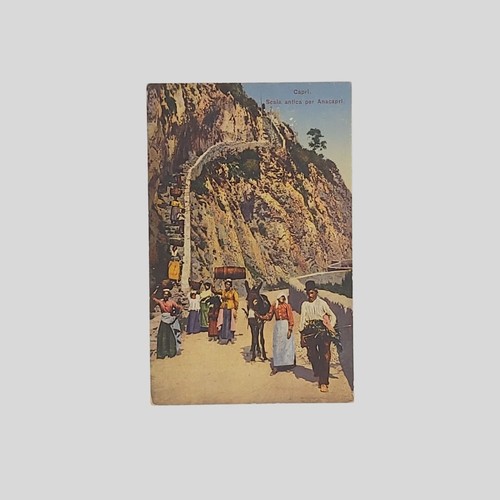 Cartolina originale capri - cartolina,