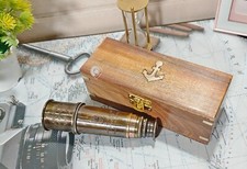 ANTICO TELESCOPIO IN OTTONE