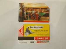 Scheda telefonica bar stazione