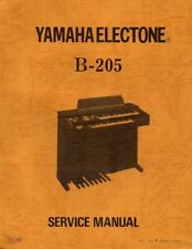 YAMAHA B-205 Service Manual repair Schematic Diagrams Schaltplan Schema B205