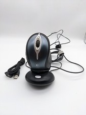 Mouse laser wireless Logitech MX1000 M-RAG97 e dock ricevitore/caricabatterie + adattatore CA