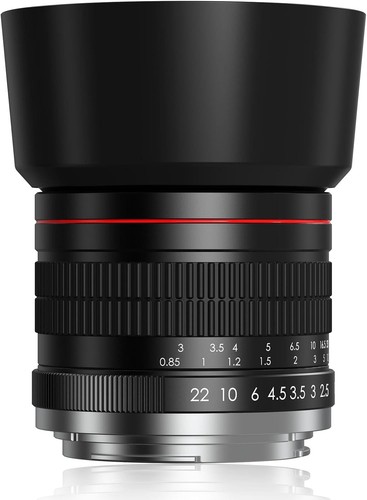 85mm lens for - -,
