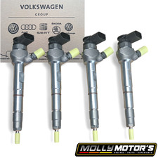 4x GENUINE FUEL INJECTOR /
