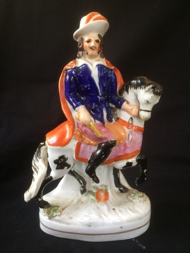 Antico staffordshire cavallo - antico,