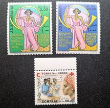 1985 1987 Somalia MNH 2 serie