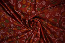 FNC Vintage Saree Indian Red