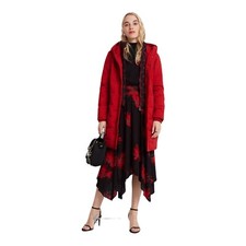 Desigual long padded hooded - desigual,