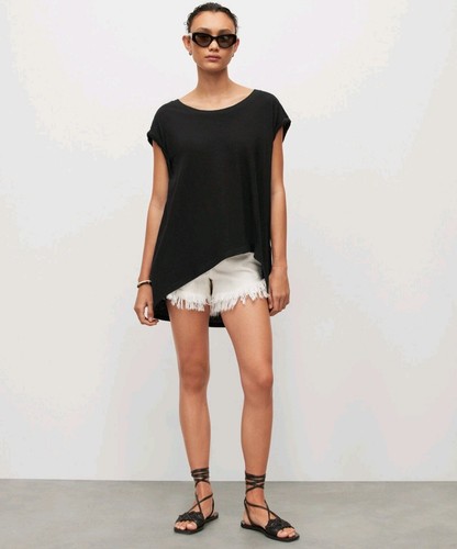 Canotta donna allsaints nera - canotta,