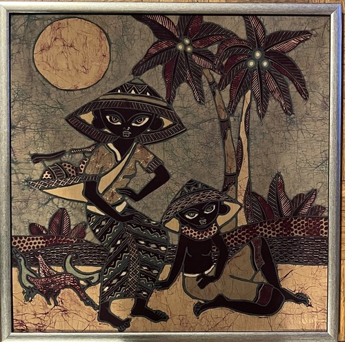 Opera originale firmata batik - opera,