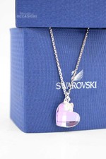 Purple Heart Silver Swarovski