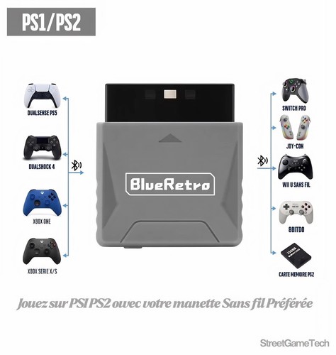 Adaptateur playstation 2 - adaptateur, &