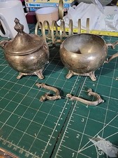 Various Vintage Plated Items