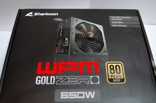 ALIMENTATORE SEMI-MODULARE SHARKOON 650W WPM GOLD ZERO 80 PLUS GOLD