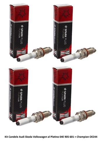 Kit candele oe244 golf 7 - kit, 4