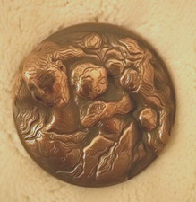 medaglia 50° anniv. Alleanza Assicurazioni 1935-1985 inc. Floriano Bodini BRONZO