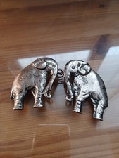 FIBBIA PER CINTURA CON ELEFANTI - VINTAGE