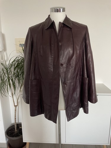 Giacca vera pelle colore - ,