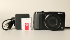 Sony Cyber-shot DSC-HX30V 18,2MP Fotocamera Digitale Nera GPS Wi-Fi Testata G...