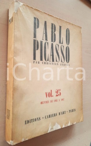 1972 pablo picasso catalogue - picasso,