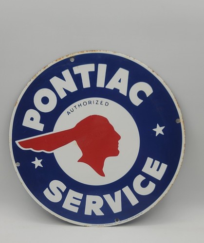 Insegna vintage pontiac - insegna,