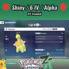 Meganium Pokemon Leggende ZA