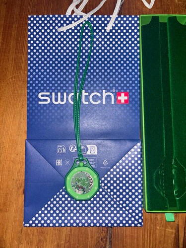 Swatch royal pop - verde, otto