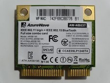 Scheda WiFi Wireless N Bluetooth COMBO board ASUS K53S series K53SD - AR5B195