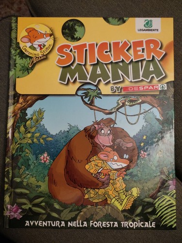 Album stickermania avventura - album,