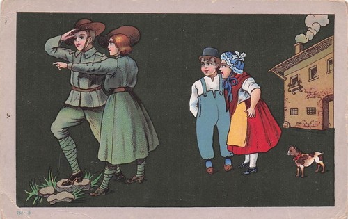 40a cartolina ww1 - cartolina,