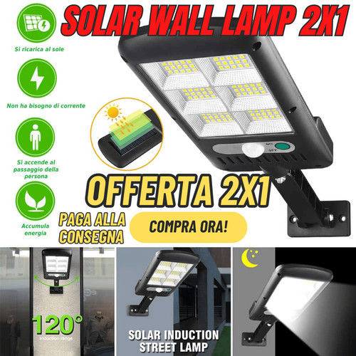 Solar wall lamp - wall,