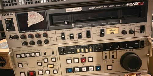 Sony bvw 75p - sony, bvw-75p