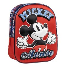 ZAINO ASILO TOPOLINO MICKEY MOUSE 3D ORIGINALE SCUOLA MATERNA BIMBA