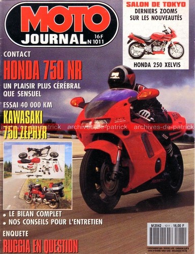 Moto journal 1011 - moto, essai