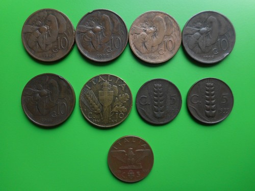 Italia 10 centesimi - italia, e