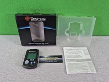 Visual Memory / Memory Card nera di Sega / Sega Dreamcast + scatola originale! Come nuovo